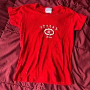 2000s Red Sedona Arizona Graphic Tee
